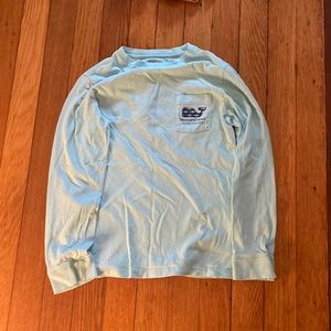 Teal long sleeve Vineyard Vines shirt